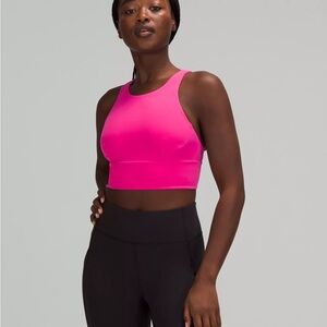 lululemon athletica Bright Pink Sports Bra